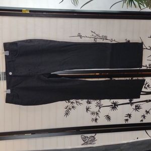Chaps Black Stretch Denim Pants Size 12